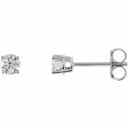 1874:60057:P 14kt Rose 1/3 CTW Diamond Earrings