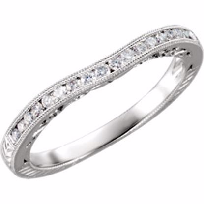 651721:101:P 14kt White 1/6 CTW Diamond Band Size 6