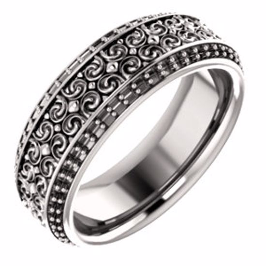 122330:6000:P 14kt White 1/3 CTW Diamond Eternity Band