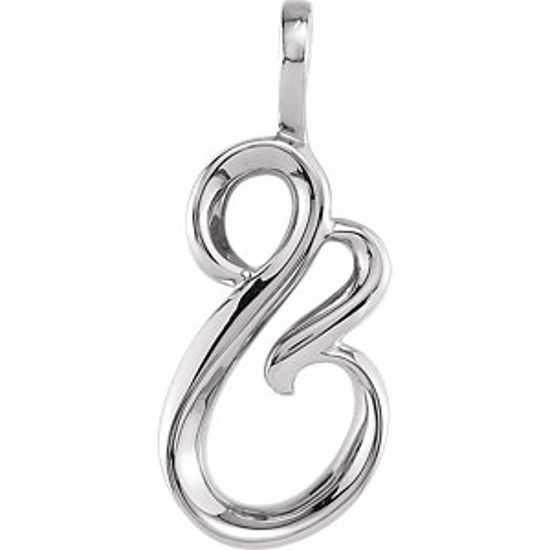 80649:87847:P Sterling Silver Freeform Pendant