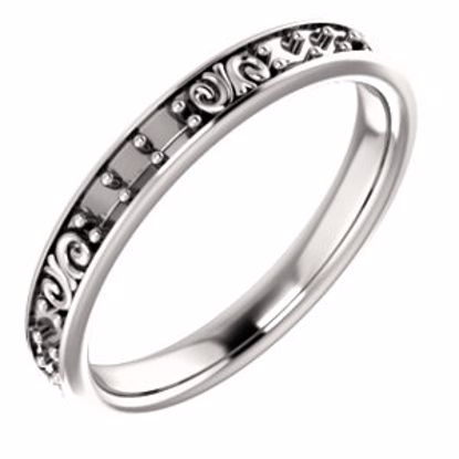 122534:60008:P 14kt White 1/3 CTW Diamond Eternity Band Size 7