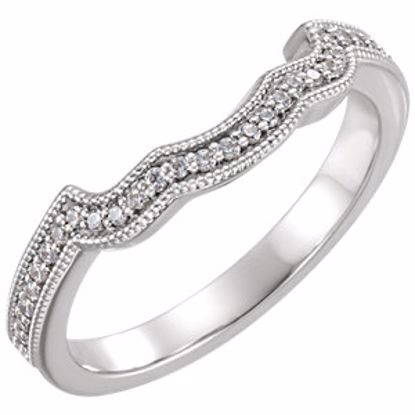 122752:6000:P 14kt White 7/8 CTW Square Diamond Anniversary Band