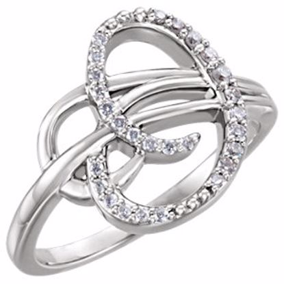 122714:6000:P 14kt White 1/6 CTW Diamond Ring