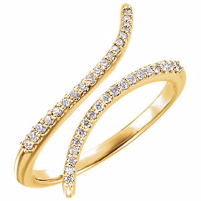 122750:6002:P 14kt Yellow 1/6 CTW Diamond Ring