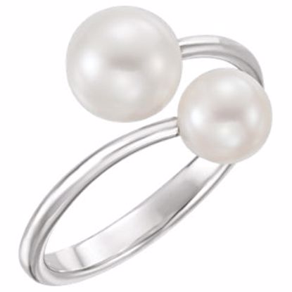 6488:6000:P 14kt White Freshwater Cultured Pearl Ring