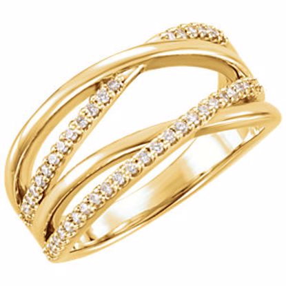 122775:6001:P 14kt Yellow 1/5 CTW Diamond Ring