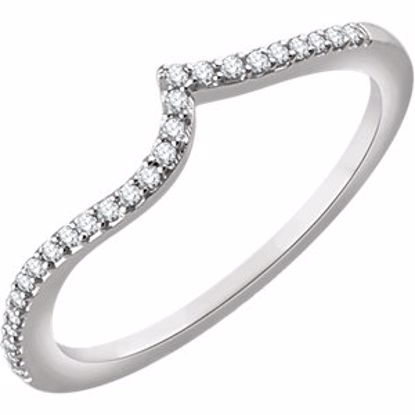 652001:103:P 14kt White 1/6 CTW Diamond Band for 5.8mm Round Ring