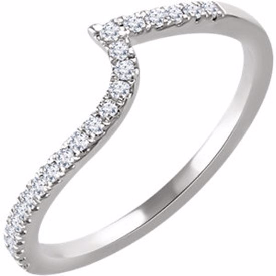 652208:110:P 14kt White 1/6 CTW Diamond Band for 5mm Ring