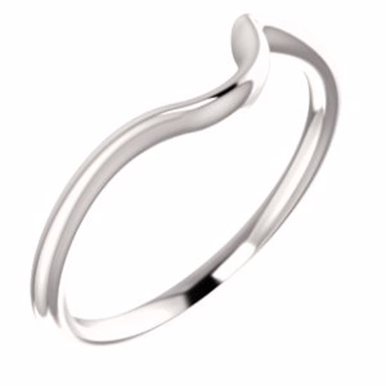 122958:108:P 14kt Rose Band for 5.8mm and 6.5mm Engagement Ring