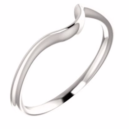 122958:118:P 14kt Rose Band for 5.2mm Engagement Ring