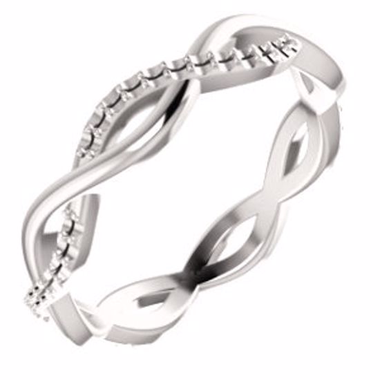 122962:119:P Platinum Eternity Band Mounting Size 7