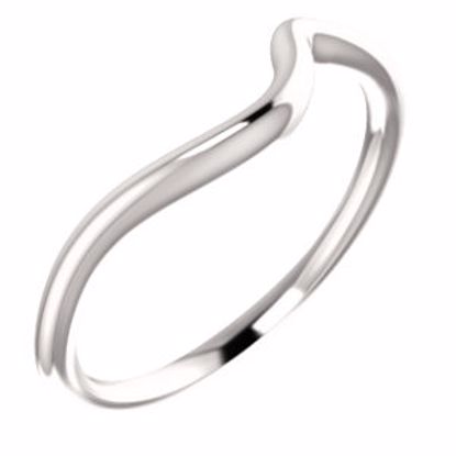 122953:613:P 14kt Rose Band for 5.2mm Round Ring