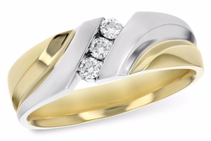 L147-58687_Y L147-58687_Y - 14KT Gold Mens Wedding Ring