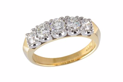 E147-60460_Y E147-60460_Y - 14KT Gold Ladies Wedding Ring