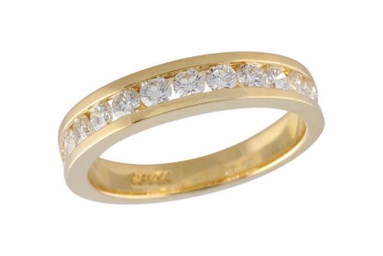 G147-61387_Y G147-61387_Y - 14KT Gold Ladies Wedding Ring