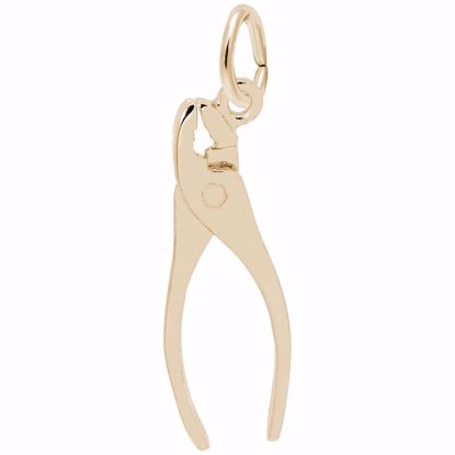 Picture of Pliers Charm Pendant - 14K Gold