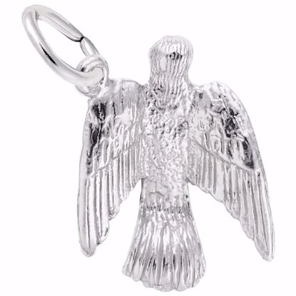 Picture of Dove Charm Pendant - Sterling Silver