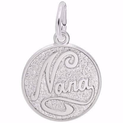 Picture of Nana Charm Pendant - Sterling Silver