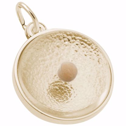 Picture of Mustard Seed Charm Pendant - 14K Gold