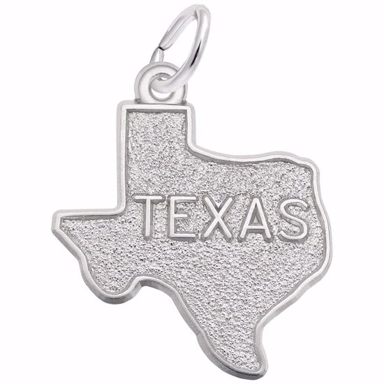 Picture of Texas Charm Pendant - Sterling Silver