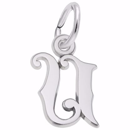 Picture of Init-U Charm Pendant - Sterling Silver