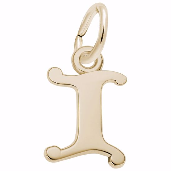 Picture of Init-I Charm Pendant - 14K Gold