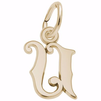 Picture of Init-U Charm Pendant - 14K Gold