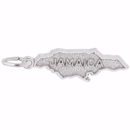 Picture of Jamaica Charm Pendant - Sterling Silver