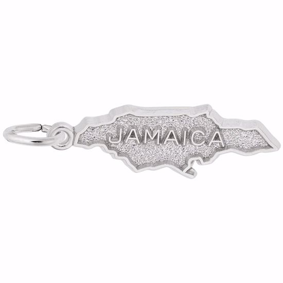 Picture of Jamaica Charm Pendant - Sterling Silver