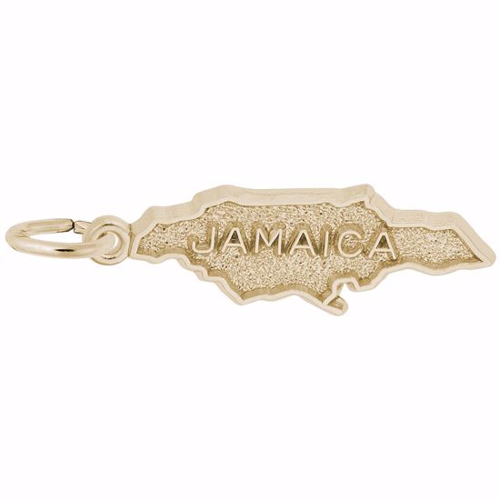 Picture of Jamaica Charm Pendant - 14K Gold