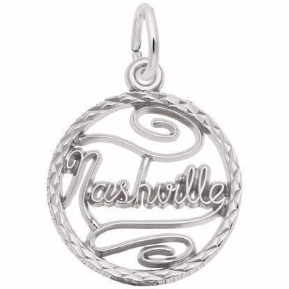 Picture of Nashville Charm Pendant - Sterling Silver