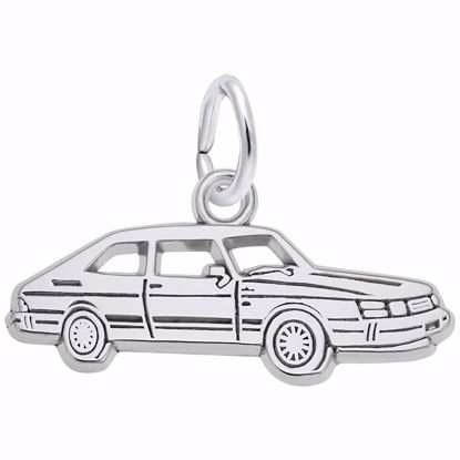 Picture of Car Charm Pendant - Sterling Silver