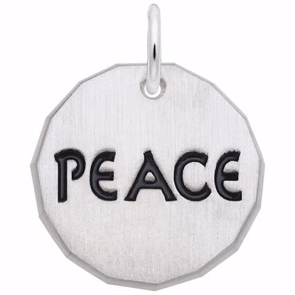 Picture of Peace Charm Tag